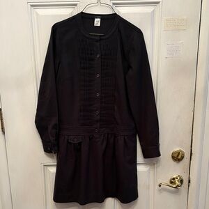 J. Crew Charcoal Wool Blend Dress